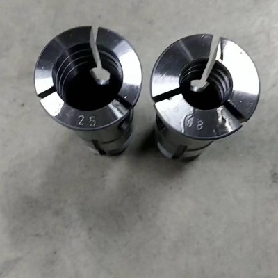 精诚桌上车床25型夹头 弹簧夹头 钨钢夹头 高精密弹性筒夹