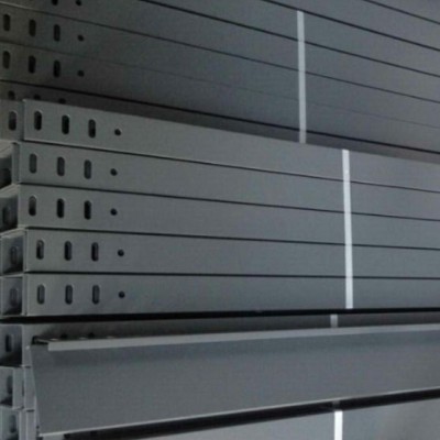 镀锌托盘式走线槽 喷塑防火槽式 阻燃电缆桥架