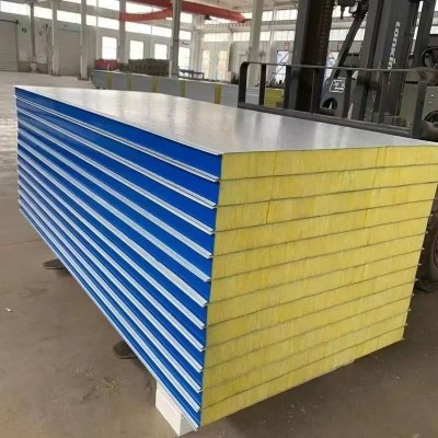 彩钢岩棉净化板定制环保材质高效净化板